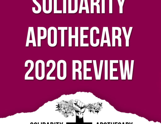 Solidarity Apothecary 2020 Review