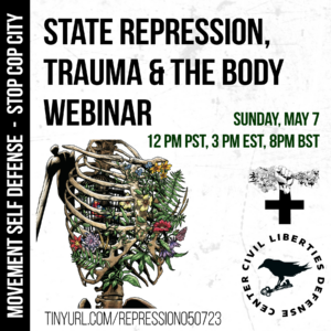 Free Workshop: State Repression, Trauma and the Body Webinar